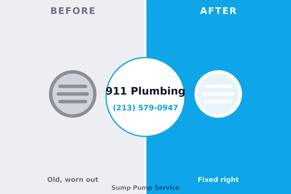 Before and after: plumbing company Spring City, UT